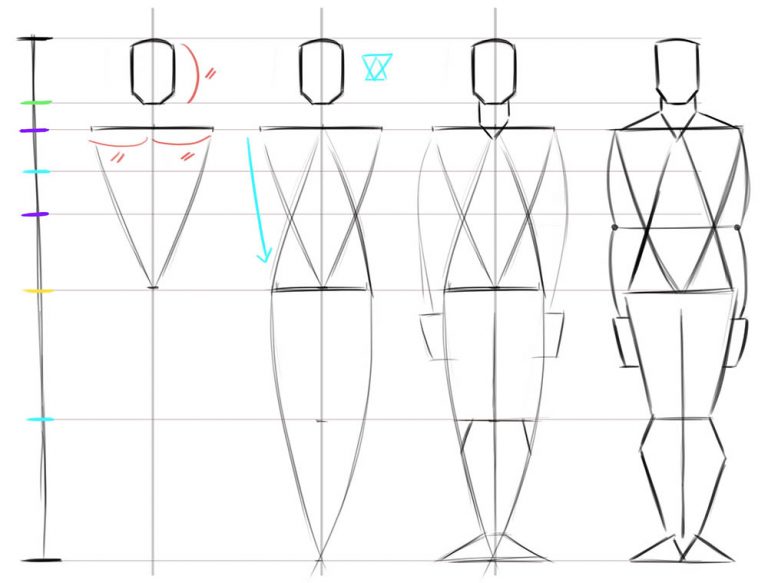 ZEPHY | Drawing the Human Body: Getting Proportions Right