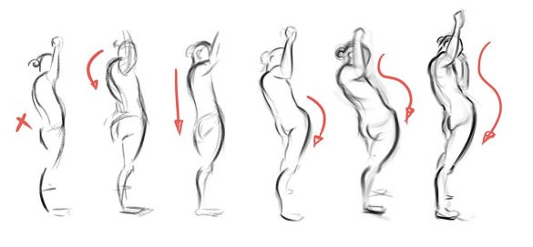 Key Poses Proportion ZEPHY | Drawing the Human Body: Getting Proportions Right
